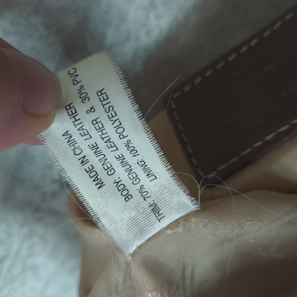 Tignanello Brown and Yellow Crossbody Bag - Picture 6 of 6